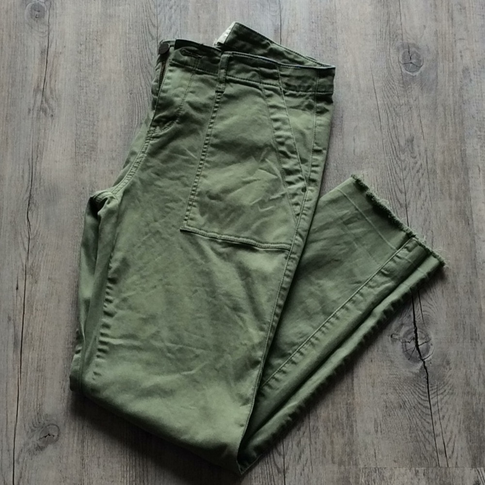 Sanctuary Chino Pants size 26 Army Green